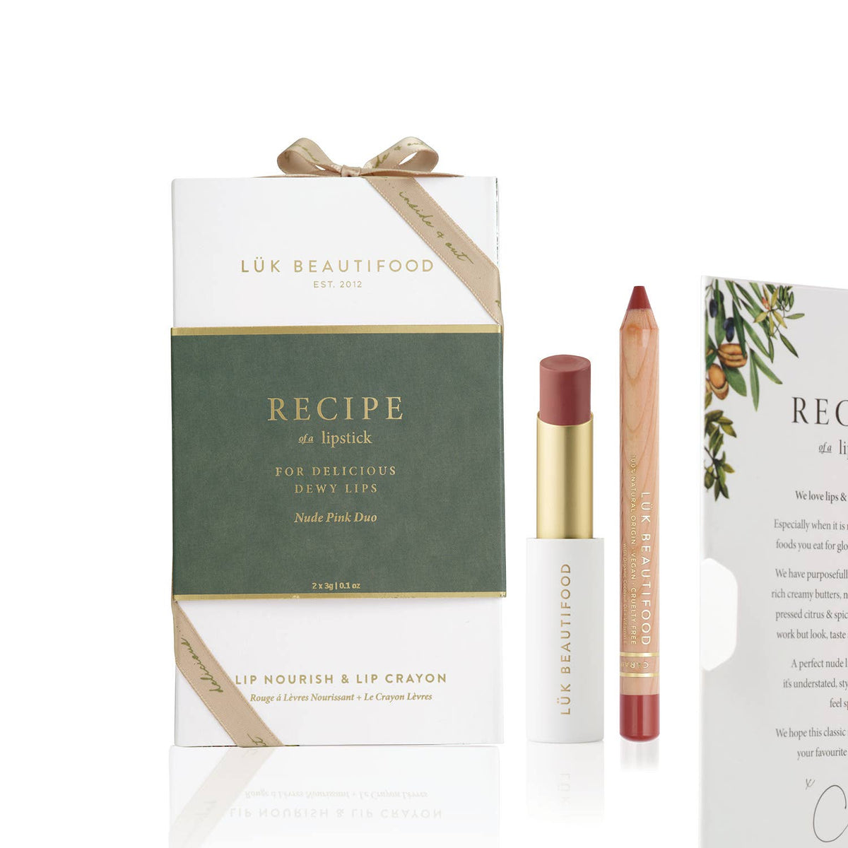 Recipe of a Lipstick - Nude Pink Duo Holiday 2025 Gift