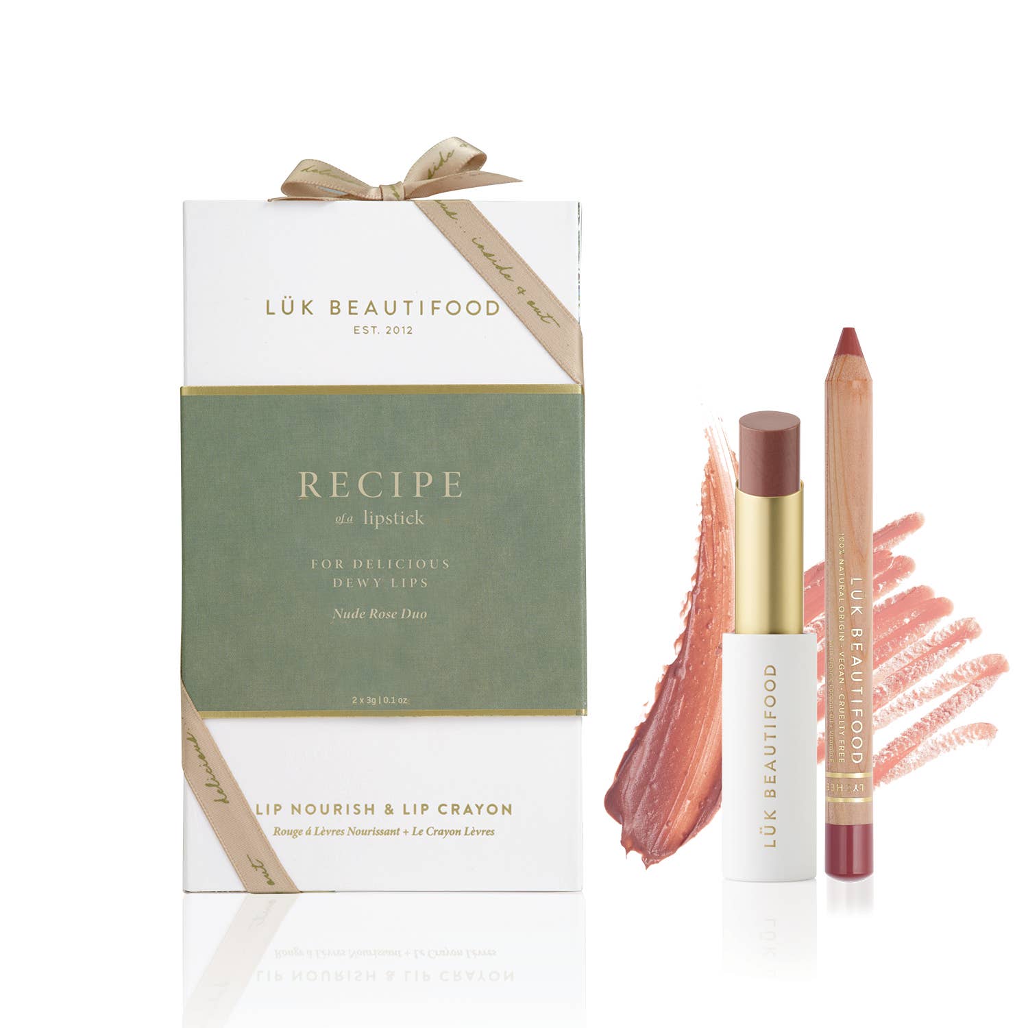 Recipe of a Lipstick - Nude Rose Duo Holiday 2025 Gift Set