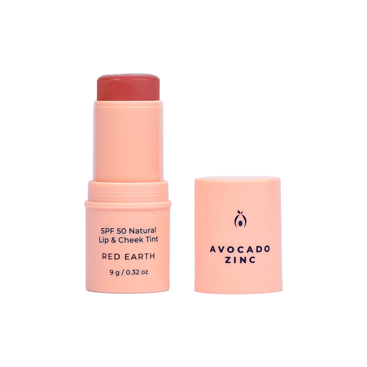 SPF 50 Natural Lip &amp; Cheek Tint - Red Earth