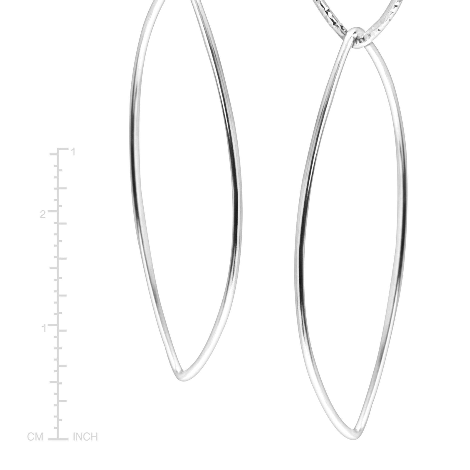 Silpada 'Interlocking' Drop Earrings in Sterling Silver 1 3/4"