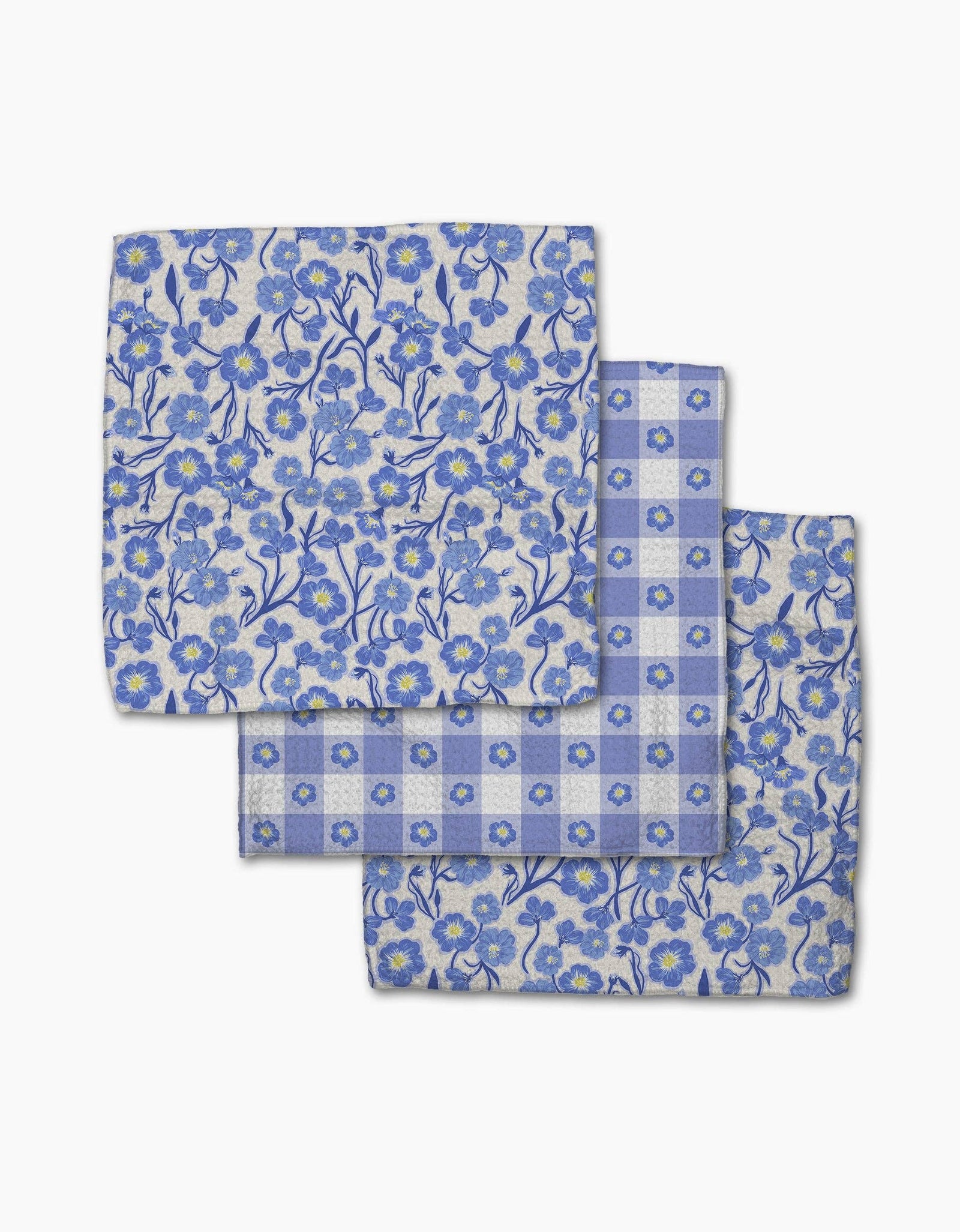 Primavera Geometry Dishcloth Set - 3 Pack