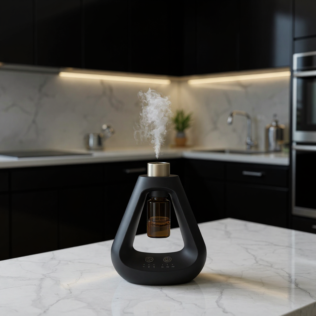 Candyl Delta Waterless Diffuser: Black