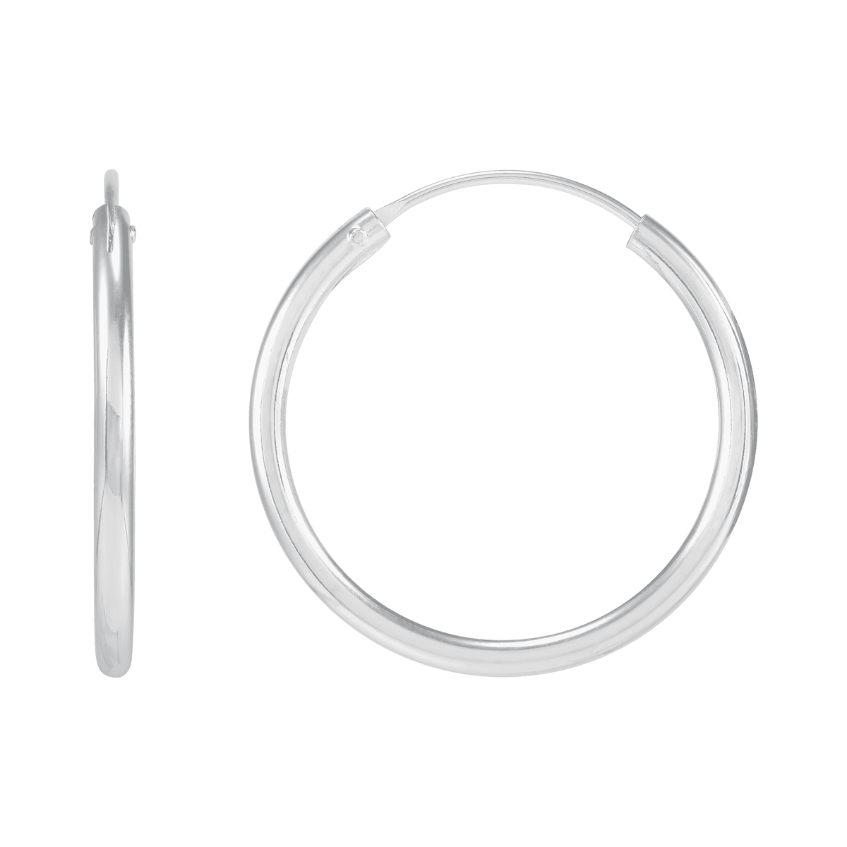 Silpada Endless Elegance Earrings,14K Gold-Plated Silver: White / 15/16