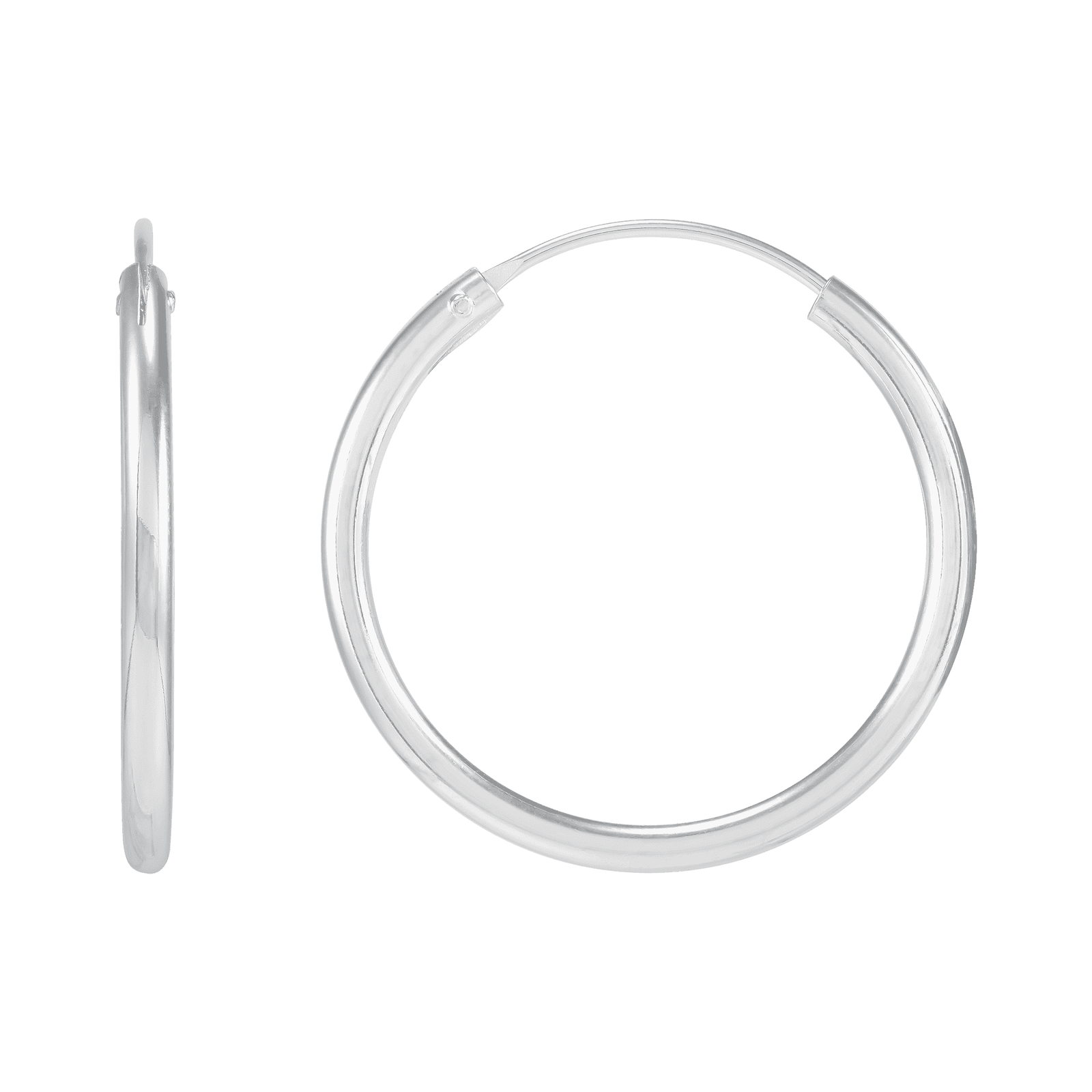 Silpada Endless Elegance Earrings,14K Gold-Plated Silver: White / 15/16