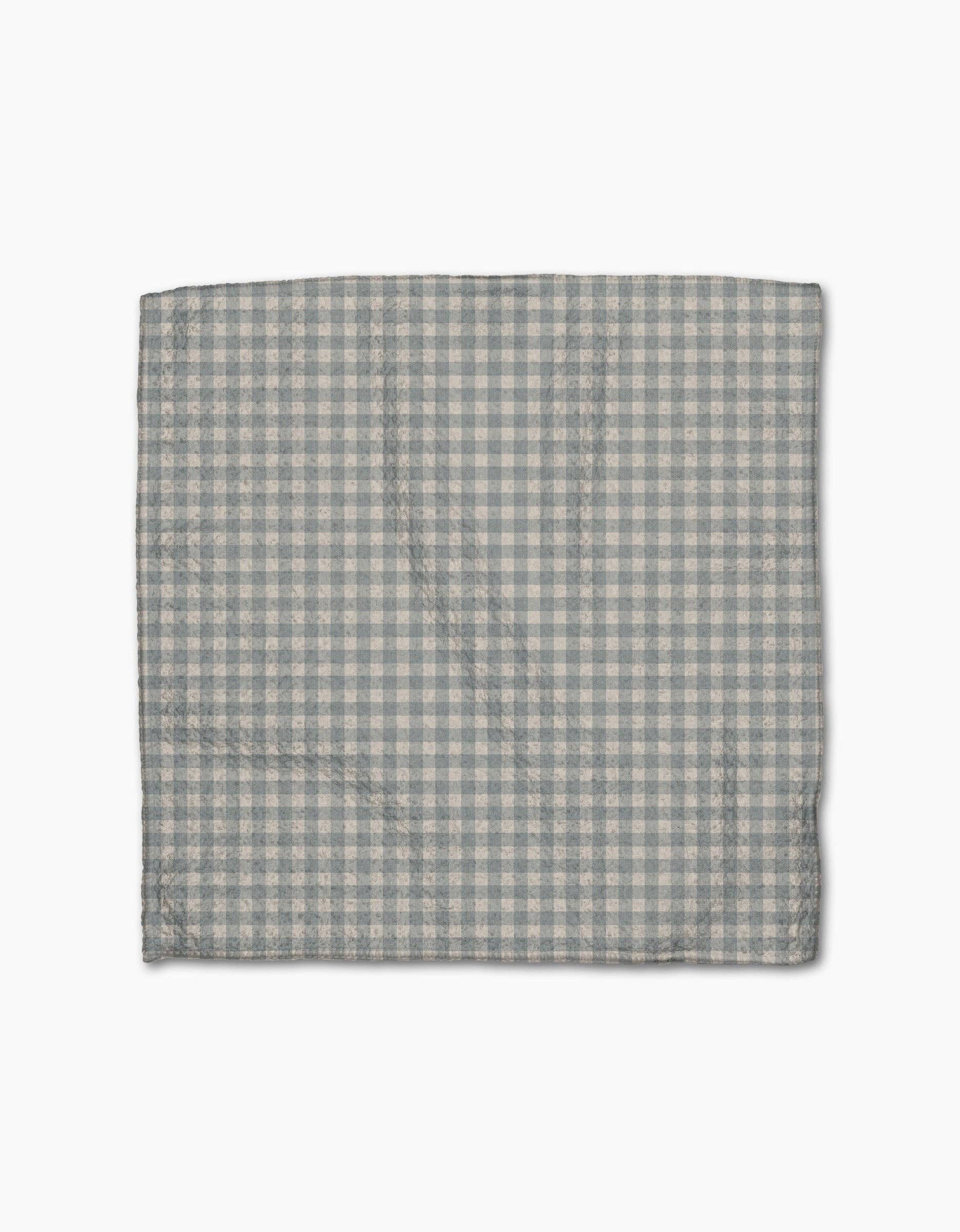 Tidepool Check Dishcloth Set