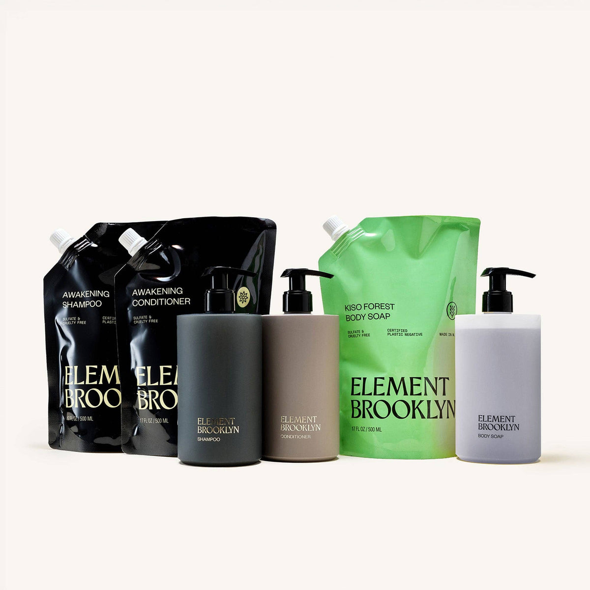 Element Brooklyn Head-to-Toe Shower Collection