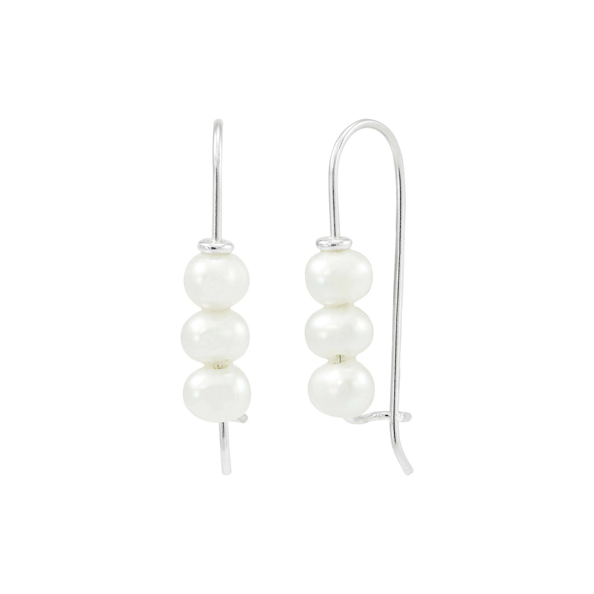 Silpada Dots Of Joy, Freshwater Pearls &amp; Sterling Silver: White / 1