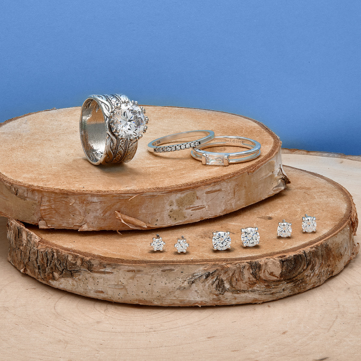 Silpada Crystal Healing Ring in Sterling Silver, Si: White / 8