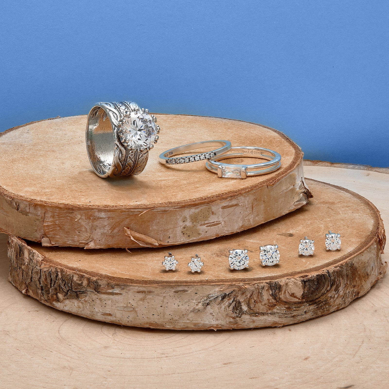 Silpada Crystal Healing Ring in Sterling Silver, Si: White / 8