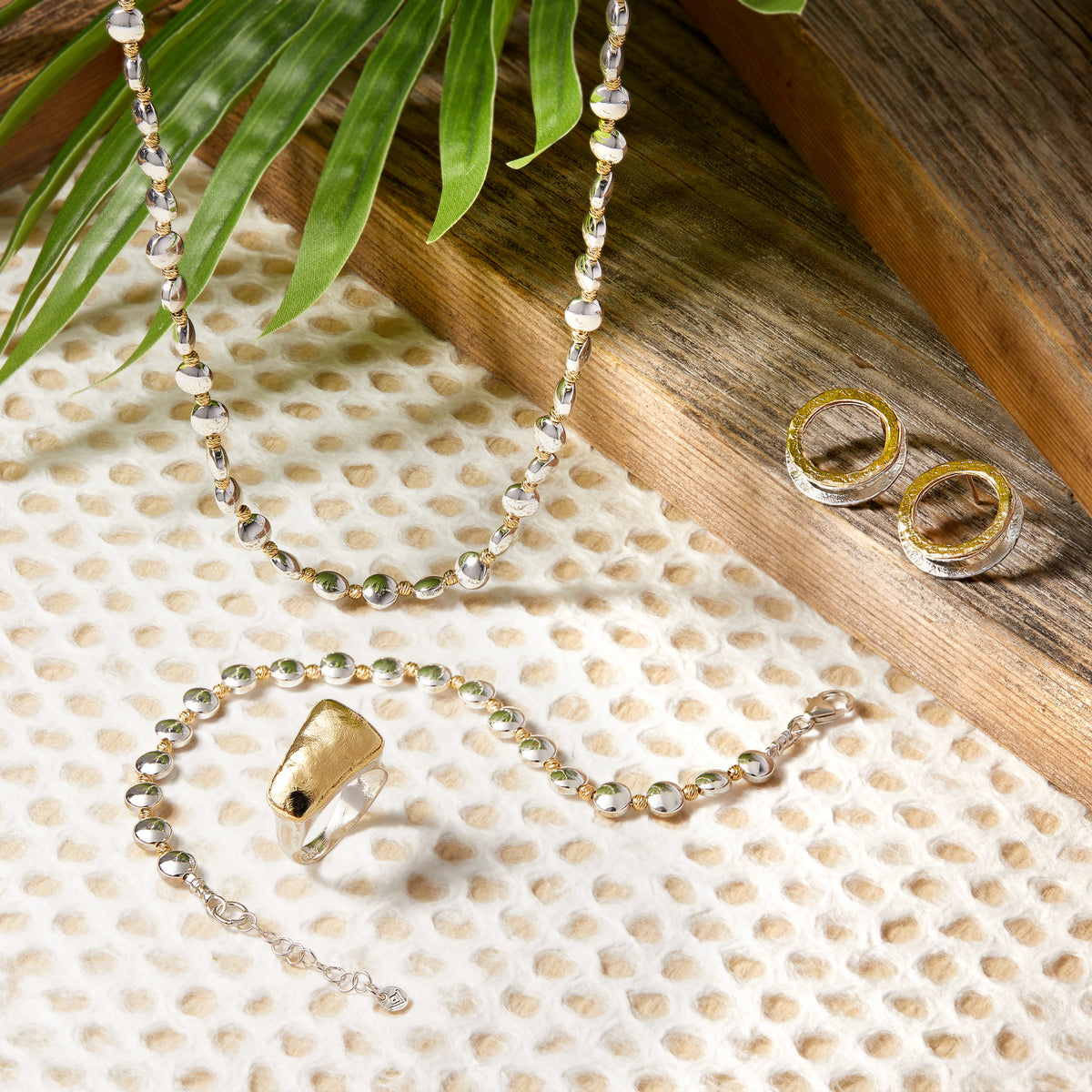 Silpada Well Defined Ring, Two-Tone: 8