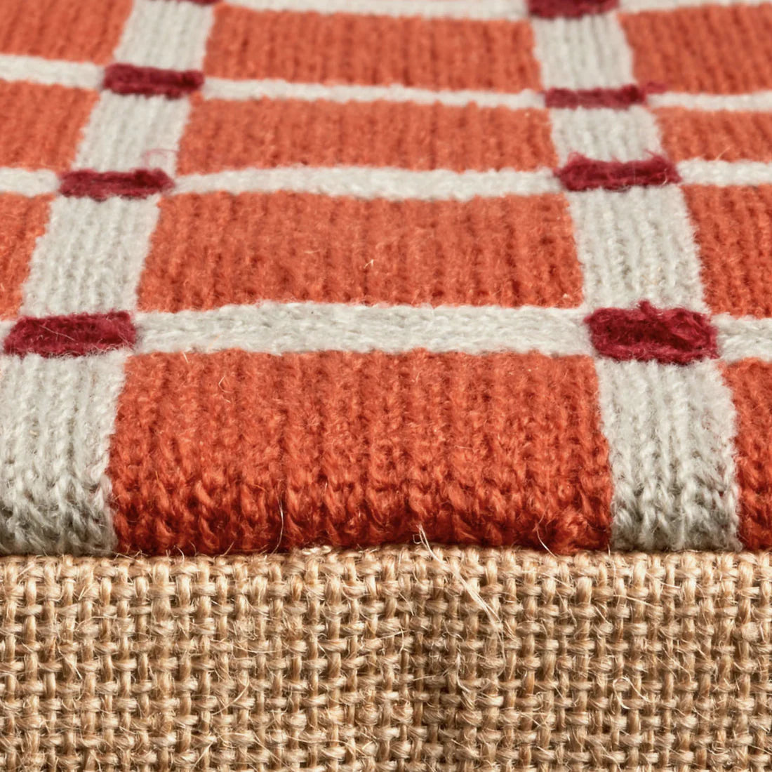 Apolis Coeur d'Alene Wine Tote in in Chenille Window Brick
